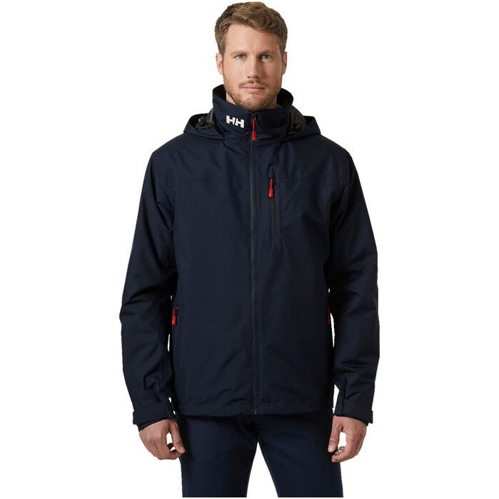 Helly Hansen Mnner Crew 2024 Hooded Midlayer Sailing Jacket 2.0 34442 - Navy